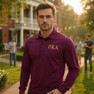 Pi Kappa Alpha-World Famous Long Sleeve Dry Fit Polo