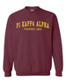  Pi Kappa Alpha Fraternity Founders Crew Sweatshirt 