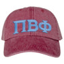 Pi Beta Phi Lettered Premium Pastel Hat 