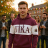 Pi Kappa Alpha Ivy League Hoodie W Crest On Left Sleeve