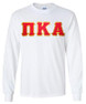  DISCOUNT Pi Kappa Alpha Lettered Long sleeve 
