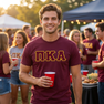 Pi Kappa Alpha Lettered T-Shirt