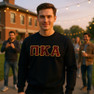 Pi Kappa Alpha Custom Twill Crewneck Sweatshirt
