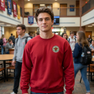 DISCOUNT-Pi Kappa Alpha World Famous Crest - Shield Crewneck Sweatshirt - Best Value