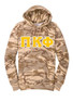  DISCOUNT-Pi Kappa Phi Camo Pullover Hooded Sweatshirt 