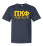 Pi Kappa Phi Greek Custom Comfort Colors Heavyweight T-Shirt 