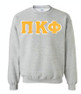  DISCOUNT Pi Kappa Phi Lettered Crewneck - Best Value 