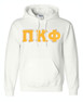 DISCOUNT Pi Kappa Phi Lettered Hooded Sweatshirt