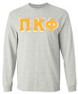  DISCOUNT Pi Kappa Phi Lettered Long sleeve 