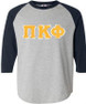  DISCOUNT- Pi Kappa Phi Lettered Raglan T-Shirt 