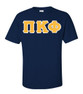 DISCOUNT Pi Kappa Phi Lettered T-shirt