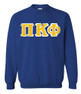  Pi Kappa Phi Custom Twill Crewneck Sweatshirt 