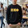 Pi Kappa Phi Custom Twill Crewneck Sweatshirt