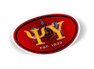  Psi Upsilon Color Oval Decal 