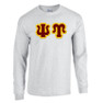  Psi Upsilon Lettered Long Sleeve Shirt 