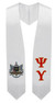  Psi Upsilon Super Crest - Shield Graduation Stole 