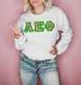  $35 Alpha Epsilon Phi Custom Twill Sweatshirt 