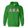  Alpha Kappa Alpha Custom Twill Hooded Sweatshirt 
