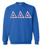 $35 Delta Delta Delta Custom Twill Sweatshirt