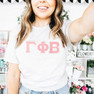 Gamma Phi Beta Custom Twill Tee 