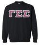 $35 Gamma Sigma Sigma Custom Twill Sweatshirt