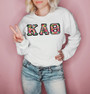 $35 Kappa Alpha Theta Custom Twill Sweatshirt