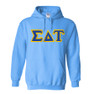 Sigma Delta Tau Custom Twill Hooded Sweatshirt