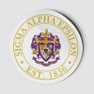  Sigma Alpha Epsilon Circle Crest - Shield Decal 