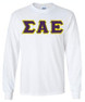 DISCOUNT Sigma Alpha Epsilon Lettered Long sleeve