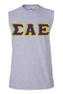 edit DISCOUNT- Sigma Alpha Epsilon Lettered Sleeveless Tee 