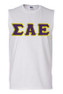 edit DISCOUNT- Sigma Alpha Epsilon Lettered Sleeveless Tee 
