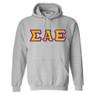  Sigma Alpha Epsilon Custom Twill Hooded Sweatshirt 