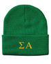  Sigma Alpha Greek Letter Knit Cap 