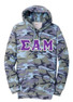  DISCOUNT-Sigma Alpha Mu Camo Pullover Hooded Sweatshirt 