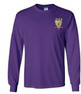  DISCOUNT-Sigma Alpha Mu Fraternity Crest - Shield Longsleeve Tee 