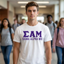 Sigma Alpha Mu Greek Custom Comfort Colors Heavyweight T-Shirt