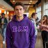 Sigma Alpha Mu Letters Hooded Sweatshirt - Best Value