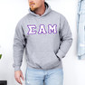  Sigma Alpha Mu Custom Twill Hooded Sweatshirt 