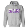  Sigma Alpha Mu Custom Twill Hooded Sweatshirt 