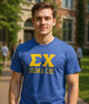 Sigma Chi Greek Custom Comfort Colors Heavyweight T-Shirt