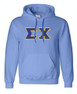 DISCOUNT Sigma Chi Lettered Hooded Sweatshirt