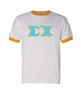 DISCOUNT- Sigma Chi Lettered Ringer Shirts