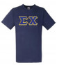 DISCOUNT- Sigma Chi Lettered V-Neck T-shirts