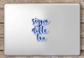  Sigma Delta Tau Script Sticker 