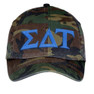  Sigma Delta Tau Lettered Camouflage Hat 
