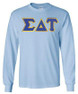  DISCOUNT Sigma Delta Tau Lettered Long Sleeve Tee 