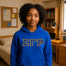 Sigma Gamma Rho 2 Day Ship Twill Hooded Sweatshirt