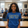 Sigma Gamma Rho 2 Day Ship Twill Tee