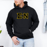  DISCOUNT Sigma Nu Lettered Hooded Sweatshirt - Best Value 