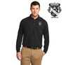  DISCOUNT-Sigma Nu Emblem Long Sleeve Polo 